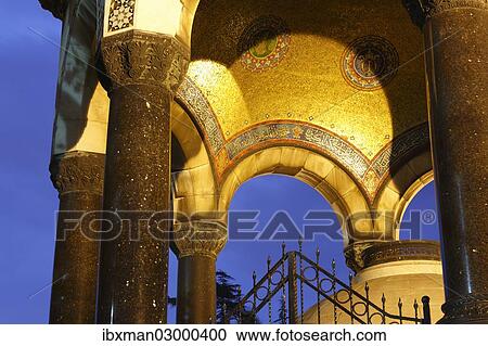 Stock Image - "Kaiser Wilhelm Fountain at the Hippodrome, At Meydani, Istanbul, Turkey, Europe, Istanbul, European side, Istanbul Province, Turkey, European side, Europe". Fotosearch