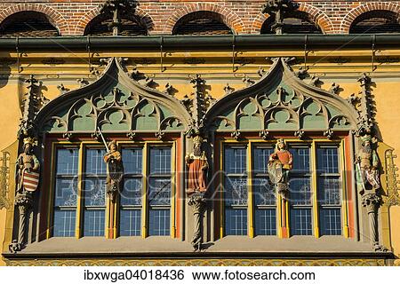 "Kaiserfenster window, Ulm Town Hall, Ulm, Swabian Jura, Baden-Wurttemberg, Germany, Europe" View Large Photo Image Stock Photograph - "Kaiserfenster window, Ulm Town Hall, Ulm, Swabian Jura, Baden-Wurttemberg, Germany, Europe". Fotosearch