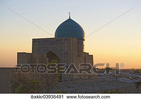 Stock Image - "Kalon Mosque, Bukhara, Uzbekistan, Asia". Fotosearch