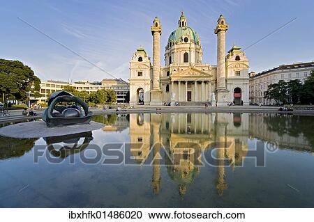 "Karlskirche church, Vienna, Austria, Europe" View Large Photo Image Stock Image - "Karlskirche church, Vienna, Austria, Europe". Fotosearch