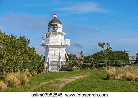 "Katiki Point Lighthouse at Katiki Point, Otago, South Island, New Zealand, Oceania" View Large Photo Image Stock Photography - "Katiki Point Lighthouse at Katiki Point, Otago, South Island, New Zealand, Oceania". Fotosearch