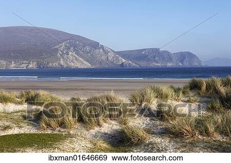 "Keel Beach, cliffs and the Dooega Head, Achill Island, County Mayo, Connacht province, Republic of Ireland, Europe" View Large Photo Image Stock Photo - "Keel Beach, cliffs and the Dooega Head, Achill Island, County Mayo, Connacht province, Republic of Ireland, Europe". Fotosearch