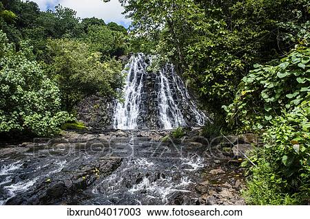 "Kepirohi waterfall, Pohnpei, Micronesia, Oceania" View Large Photo Image Stock Image - "Kepirohi waterfall, Pohnpei, Micronesia, Oceania". Fotosearch