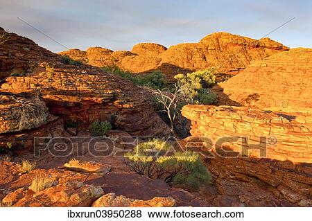 Stock Photo - "Kings Canyon, Northern Territory, Australia, Oceania". Fotosearch