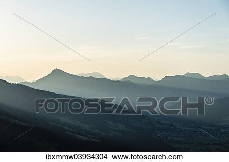 "Kitzbuheler Horn Mountain at sunrise, Alps, Brixen, Tyrol, Austria, Europe" View Large Photo Image Picture - "Kitzbuheler Horn Mountain at sunrise, Alps, Brixen, Tyrol, Austria, Europe". Fotosearch