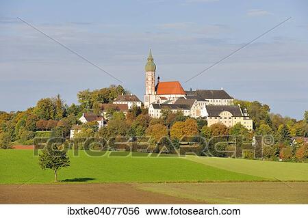 "Kloster Andechs, Benedictine Monastery, Andechs, Upper Bavaria, Bavaria, Germany, Europe" View Large Photo Image Stock Photograph - "Kloster Andechs, Benedictine Monastery, Andechs, Upper Bavaria, Bavaria, Germany, Europe". Fotosearch