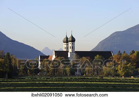"Kloster Benediktbeuern Abbey, morning mood, Upper Bavaria, Bavaria, Germany, Europe, PublicGround, Europe" View Large Photo Image Stock Image - "Kloster Benediktbeuern Abbey, morning mood, Upper Bavaria, Bavaria, Germany, Europe, PublicGround, Europe". Fotosearch
