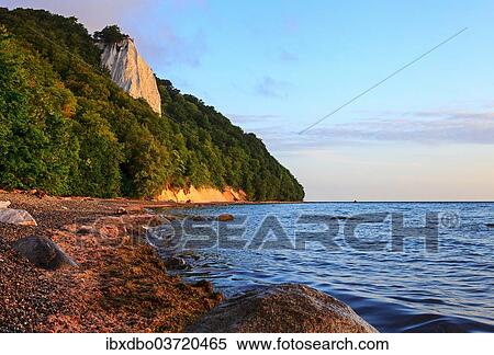 "Koenigsstuhl chalk cliff, Sassnitz, Rugen, Mecklenburg-Western Pomerania, Germany, Europe" View Large Photo Image Stock Photography - "Koenigsstuhl chalk cliff, Sassnitz, Rugen, Mecklenburg-Western Pomerania, Germany, Europe". Fotosearch