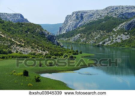 "Krka river, Krka National Park, Roski Slap, Croatia, Europe" View Large Photo Image Stock Photo - "Krka river, Krka National Park, Roski Slap, Croatia, Europe". Fotosearch