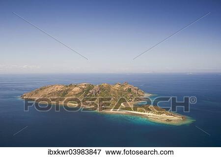 Stock Photo - "Kuata Island in the South Pacific, Yasawa Islands, Fiji, Oceania". Fotosearch