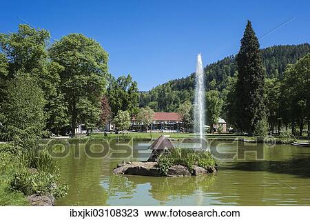 "Kurpark spa park, Bad Liebenzell, Nordschwarzwald, Schwarzwald, Baden-Wurttemberg, Germany, Europe" View Large Photo Image Stock Image - "Kurpark spa park, Bad Liebenzell, Nordschwarzwald, Schwarzwald, Baden-Wurttemberg, Germany, Europe". Fotosearch