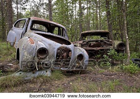 "Kyrko Mosse junkyard, Ryd, Tingsryd, Kronoberg County, Sweden, Europe" View Large Photo Image Stock Photo - "Kyrko Mosse junkyard, Ryd, Tingsryd, Kronoberg County, Sweden, Europe". Fotosearch