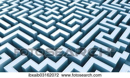 "Labyrinth, 3D illustration" View Large Photo Image Stock Image - "Labyrinth, 3D illustration". Fotosearch