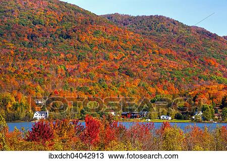 "Lac Bromont in autumn, Bromont, Eastern Townships, Quebec, Canada, North America" View Large Photo Image Stock Image - "Lac Bromont in autumn, Bromont, Eastern Townships, Quebec, Canada, North America". Fotosearch