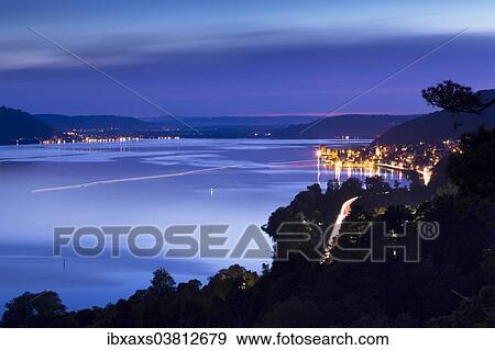 "Lake Constance at the blue hour, with Sipplingen and Bodman, Baden-Wurttemberg, Germany, Europe" View Large Photo Image Stock Photo - "Lake Constance at the blue hour, with Sipplingen and Bodman, Baden-Wurttemberg, Germany, Europe". Fotosearch