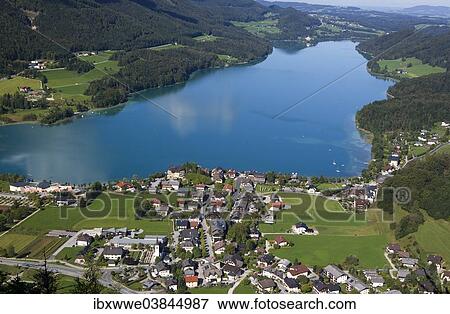 "Lake Fuschl, Fuschl am See, Salzkammergut, Salzburg State, Austria, Europe" View Large Photo Image Stock Photo - "Lake Fuschl, Fuschl am See, Salzkammergut, Salzburg State, Austria, Europe". Fotosearch