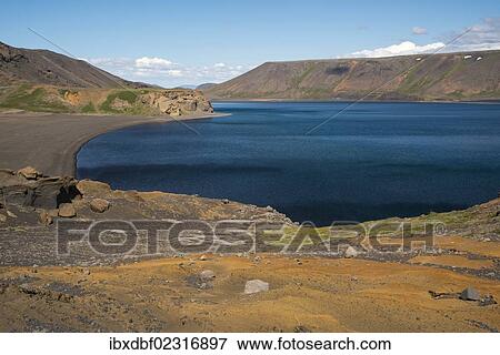 "Lake Kleifarvatn, Reykjanes Peninsula, Iceland, Europe" View Large Photo Image Stock Photo - "Lake Kleifarvatn, Reykjanes Peninsula, Iceland, Europe". Fotosearch