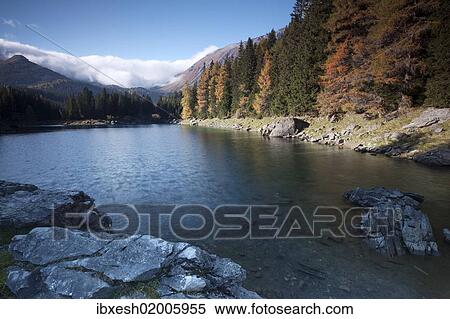 "Lake Obernberg, Obernberg, Tyrol, Austria, Europe" View Large Photo Image Stock Photography - "Lake Obernberg, Obernberg, Tyrol, Austria, Europe". Fotosearch