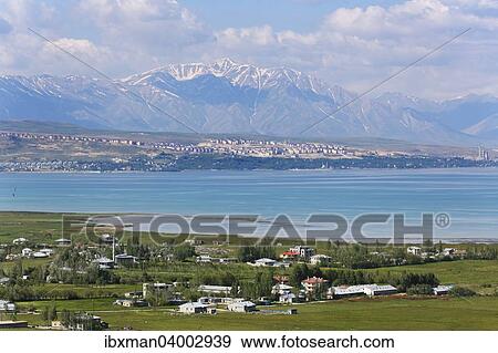 "Lake Van, view from Van over Edremit, Taurus Mountains, Van Province, Eastern Anatolia Region, Anatolia, Turkey, Asia" View Large Photo Image Stock Photo - "Lake Van, view from Van over Edremit, Taurus Mountains, Van Province, Eastern Anatolia Region, Anatolia, Turkey, Asia". Fotosearch