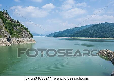 "Lake Vidraru, Arges Valley, Romania, Europe" View Large Photo Image Stock Image - "Lake Vidraru, Arges Valley, Romania, Europe". Fotosearch