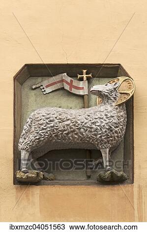 "Lamb sculpture of the Schurstabhof Zum Lamm, inn until 1860, Lammgasse, Nuremberg, Middle Franconia, Bavaria, Germany, Europe" View Large Photo Image Stock Image - "Lamb sculpture of the Schurstabhof Zum Lamm, inn until 1860, Lammgasse, Nuremberg, Middle Franconia, Bavaria, Germany, Europe". Fotosearch