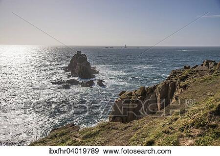 "Lands End and Armed Knight offshore rocks, Lands End, Cornwall, England, United Kingdom, Europe" View Large Photo Image Stock Photo - "Lands End and Armed Knight offshore rocks, Lands End, Cornwall, England, United Kingdom, Europe". Fotosearch