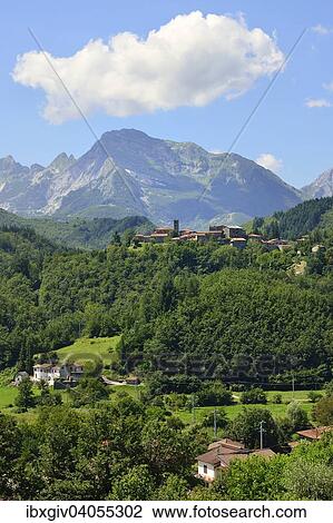 "Landscape in the Apuan Alps, near San Michele, Garfagnana, Province of Lucca, Tuscany, Italy, Europe" View Large Photo Image Stock Image - "Landscape in the Apuan Alps, near San Michele, Garfagnana, Province of Lucca, Tuscany, Italy, Europe". Fotosearch