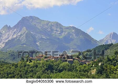 "Landscape in the Apuan Alps, near San Michele, Garfagnana, Province of Lucca, Tuscany, Italy, Europe" View Large Photo Image Stock Photograph - "Landscape in the Apuan Alps, near San Michele, Garfagnana, Province of Lucca, Tuscany, Italy, Europe". Fotosearch
