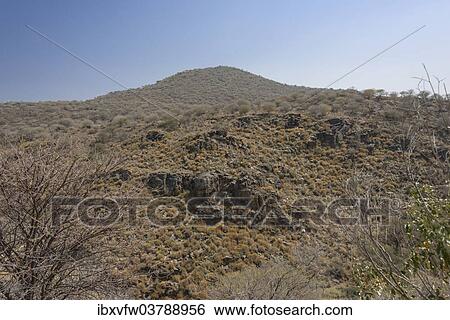 Stock Photograph - "Landscape, Khomas, Namibia, Africa". Fotosearch