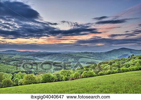"Landscape, Protected Landscape Area Bile Karpaty, White Carpathian Mountains, Zitkova, Czech Republic, Europe" View Large Photo Image Stock Photo - "Landscape, Protected Landscape Area Bile Karpaty, White Carpathian Mountains, Zitkova, Czech Republic, Europe". Fotosearch