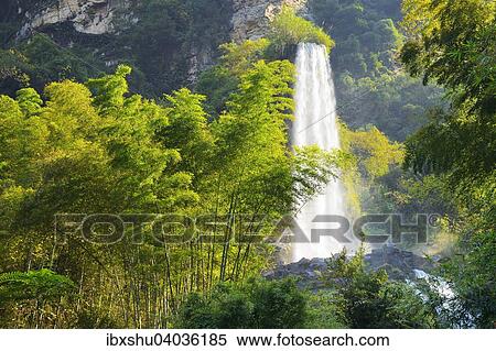 "Large waterfall on Baofeng Lake, UNESCO World Heritage Site, Wuling Yuan, Zhangjiajie National Park, Hunan Province, China, Asia" View Large Photo Image Stock Photography - "Large waterfall on Baofeng Lake, UNESCO World Heritage Site, Wuling Yuan, Zhangjiajie National Park, Hunan Province, China, Asia". Fotosearch