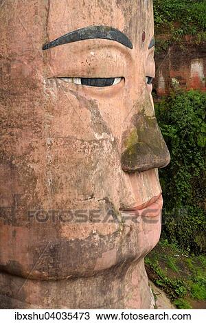 "Largest stone Buddha statue in the world, Leshan Giant Buddha, Leshan, Sichuan, China, Asia" View Large Photo Image Stock Image - "Largest stone Buddha statue in the world, Leshan Giant Buddha, Leshan, Sichuan, China, Asia". Fotosearch