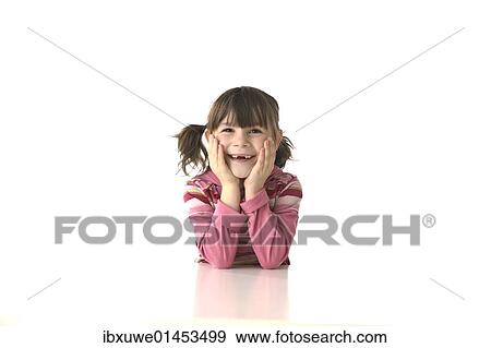 Laughing girl View Large Photo Image Stock Photo - Laughing girl. Fotosearch