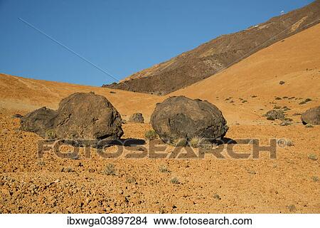 "Lava boulders, """"Teide eggs"""", Huevos del Teide, Montana Blanca, Pico del Teide, 3718m, Parque Nacional de las Canadas del Teide, Teide National Park, UNESCO World Heritage Site, Tenerife, Canary Islands, Spain, Europe" View Large Photo Image Picture - "Lava boulders, """"Teide eggs"""", Huevos del Teide, Montana Blanca, Pico del Teide, 3718m, Parque Nacional de las Canadas del Teide, Teide National Park, UNESCO World Heritage Site, Tenerife, Canary Islands, Spain, Europe". Fotosearch