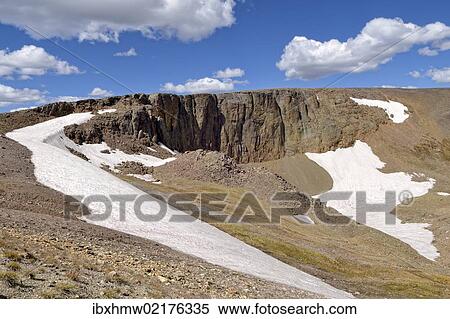 Stock Photography - "Lava Cliffs, Trail Ridge Road, Rocky Mountain National Park, Colorado, USA". Fotosearch