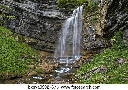 "Le Grand Saut or Herisson waterfalls, Cascades du Herisson, Menetrux-en-Joux, Franche-Comte, France, Europe" View Large Photo Image Stock Photography - "Le Grand Saut or Herisson waterfalls, Cascades du Herisson, Menetrux-en-Joux, Franche-Comte, France, Europe". Fotosearch