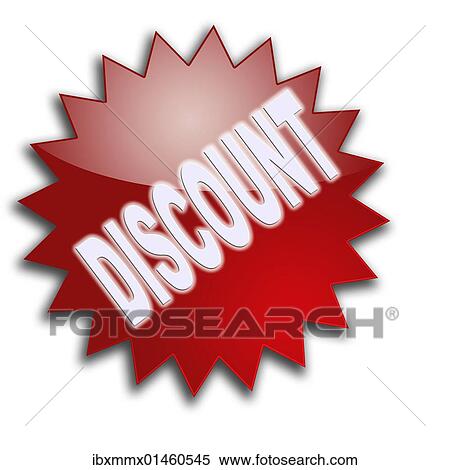 Stock Photography - "Lettering """"discount""""". Fotosearch