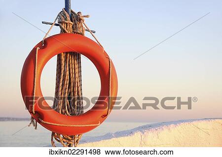 "Life buoy, morning light, Stalida, Stalis, Crete, Greece, Europe" View Large Photo Image Stock Photo - "Life buoy, morning light, Stalida, Stalis, Crete, Greece, Europe". Fotosearch