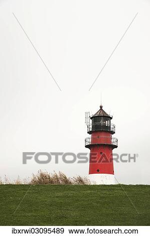 "Lighthouse in the North Sea resort of Buesum, Busum, Dithmarschen, Schleswig-Holstein, Germany, Europe" View Large Photo Image Stock Photo - "Lighthouse in the North Sea resort of Buesum, Busum, Dithmarschen, Schleswig-Holstein, Germany, Europe". Fotosearch