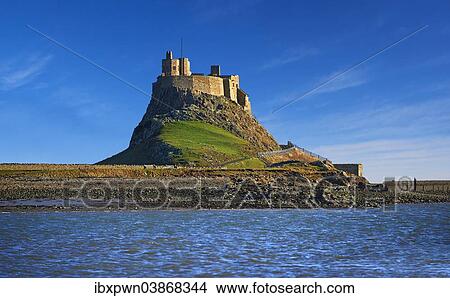 "Lindisfarne Castle, 16th Century, Lindisfarne or Holy Island, Northumberland, England" View Large Photo Image Picture - "Lindisfarne Castle, 16th Century, Lindisfarne or Holy Island, Northumberland, England". Fotosearch