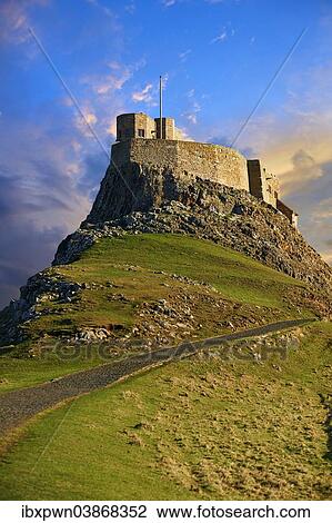 "Lindisfarne Castle, 16th Century, Lindisfarne or Holy Island, Northumberland, England" View Large Photo Image Stock Image - "Lindisfarne Castle, 16th Century, Lindisfarne or Holy Island, Northumberland, England". Fotosearch