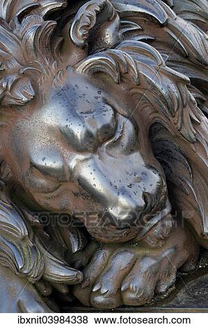 "Lion figure at Holstentorplatz square, Lubeck, Schleswig-Holstein, Germany, Europe" View Large Photo Image Stock Photo - "Lion figure at Holstentorplatz square, Lubeck, Schleswig-Holstein, Germany, Europe". Fotosearch