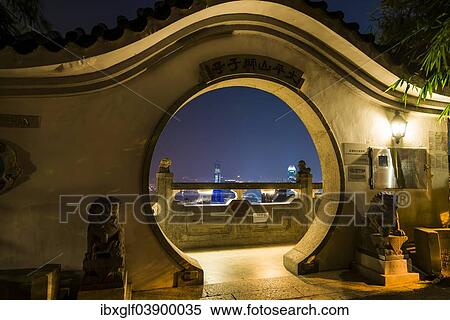 "Lions Pavilion on Victoria Peak, overlooking Kowloon, Hong Kong, Hong Kong Island, China, Asia" View Large Photo Image Stock Photography - "Lions Pavilion on Victoria Peak, overlooking Kowloon, Hong Kong, Hong Kong Island, China, Asia". Fotosearch