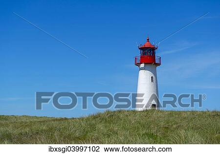 "List West Lighthouse, Ellenbogen, near List, Sylt, Schleswig-Holstein, Germany, Europe" View Large Photo Image Stock Image - "List West Lighthouse, Ellenbogen, near List, Sylt, Schleswig-Holstein, Germany, Europe". Fotosearch