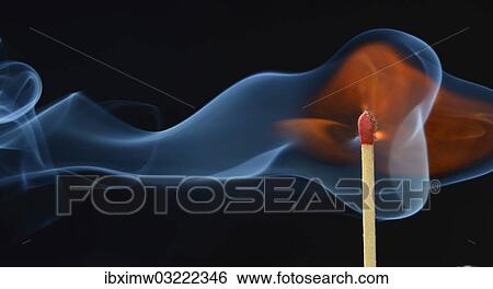 "Lit matchstick with a flame and smoke, Germany, Europe" View Large Photo Image Stock Photograph - "Lit matchstick with a flame and smoke, Germany, Europe". Fotosearch