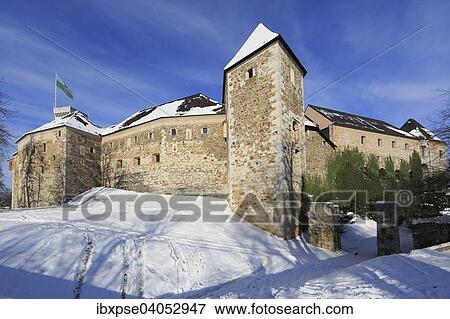 "Ljubljana Castle in winter, Ljubljana, Slovenia, Europe" View Large Photo Image Stock Photo - "Ljubljana Castle in winter, Ljubljana, Slovenia, Europe". Fotosearch