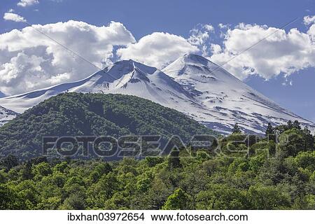 "Llaima volcano, Conguillio National Park, Melipeuco, Region de la Araucania, Chile, South America" View Large Photo Image Picture - "Llaima volcano, Conguillio National Park, Melipeuco, Region de la Araucania, Chile, South America". Fotosearch