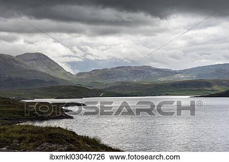 "Loch Assynt, a freshwater lake, Sutherland, Schottisches Hochland, Scotland, United Kingdom, Europe" View Large Photo Image Stock Photograph - "Loch Assynt, a freshwater lake, Sutherland, Schottisches Hochland, Scotland, United Kingdom, Europe". Fotosearch