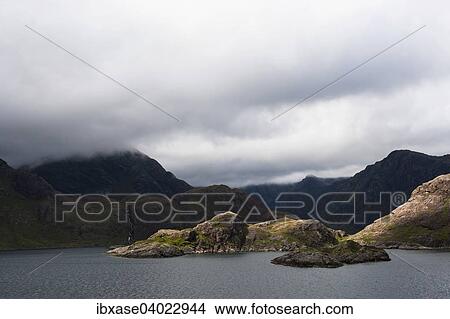 "Loch nan Leachd and the Cuillin Hills behind, Isle of Skye, Scotland, United Kingdom, Europe" View Large Photo Image Picture - "Loch nan Leachd and the Cuillin Hills behind, Isle of Skye, Scotland, United Kingdom, Europe". Fotosearch