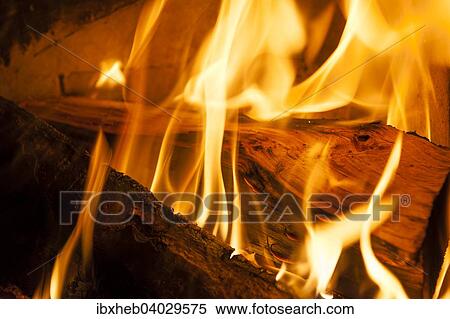 Log fire View Large Photo Image Stock Photography - Log fire. Fotosearch